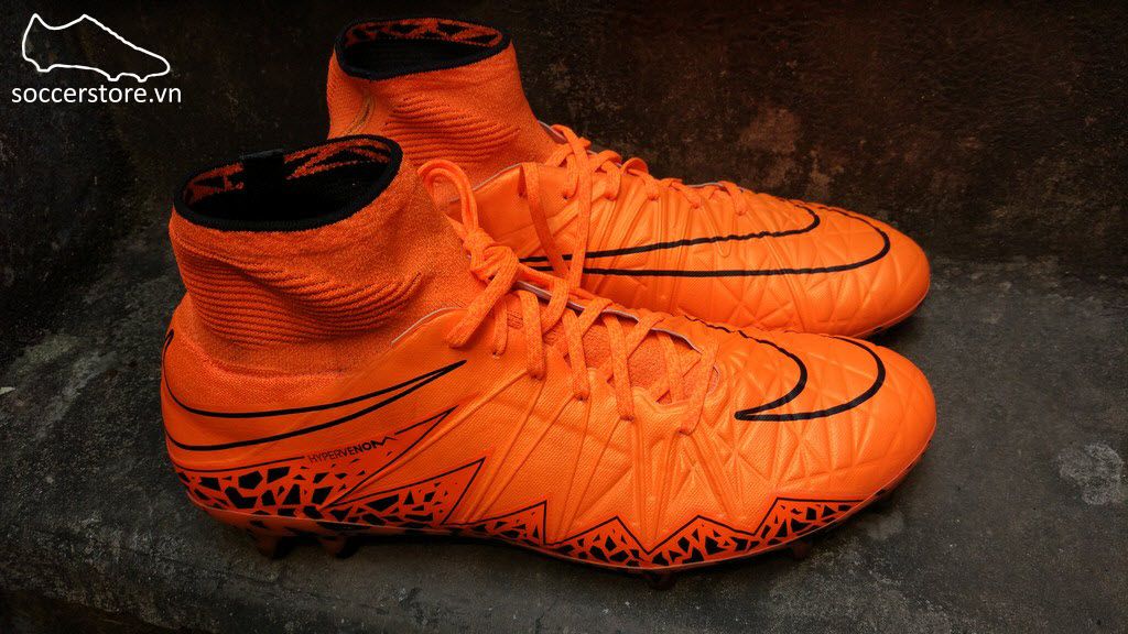 Nike Hypervenom Phantom II FG- Total Orange/ Bright Citrus/ Hyper Crimson/ Black