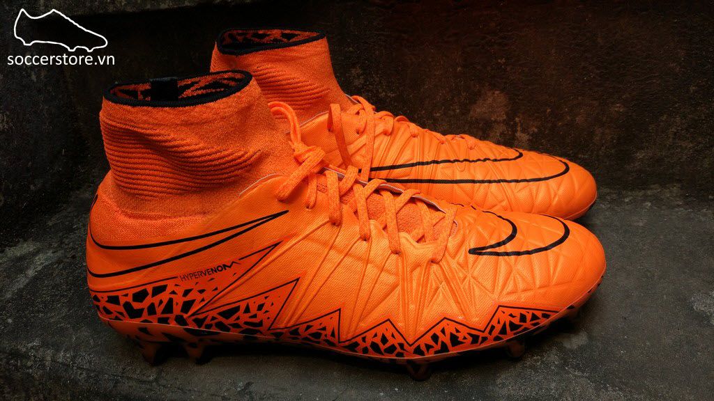 Nike Hypervenom Phantom II FG- Total Orange/ Bright Citrus/ Hyper Crimson/ Black