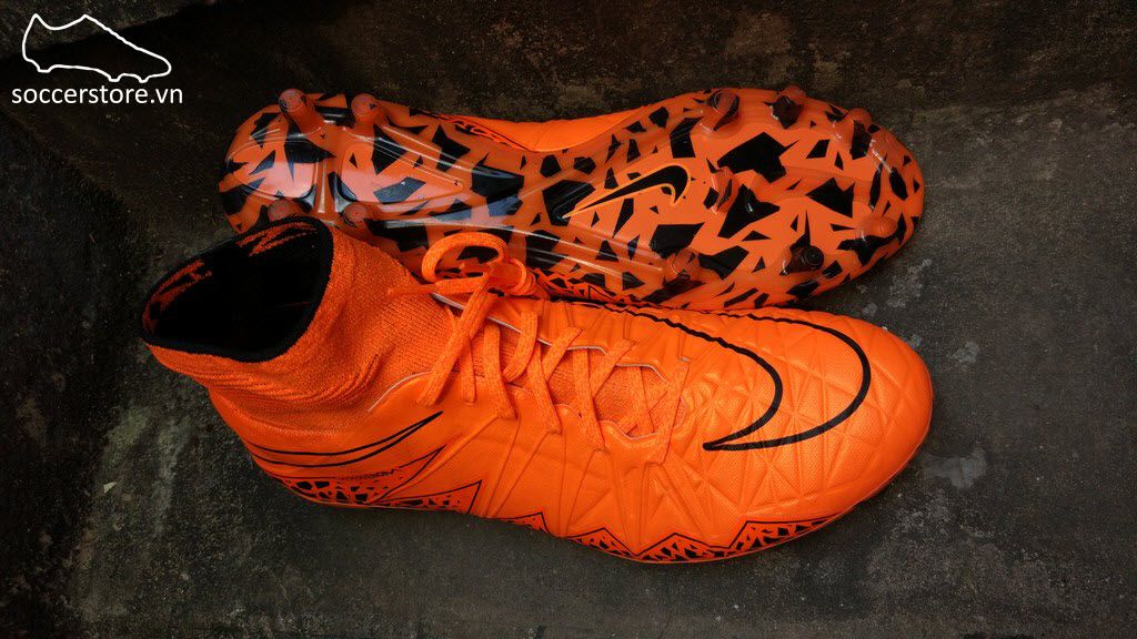 Nike Hypervenom Phantom II FG- Total Orange/ Bright Citrus/ Hyper Crimson/ Black