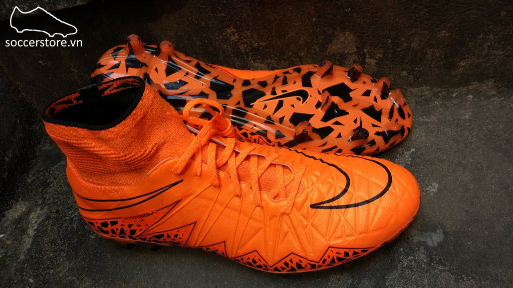 Nike Hypervenom Phantom II FG- Total Orange/ Bright Citrus/ Hyper Crimson/ Black