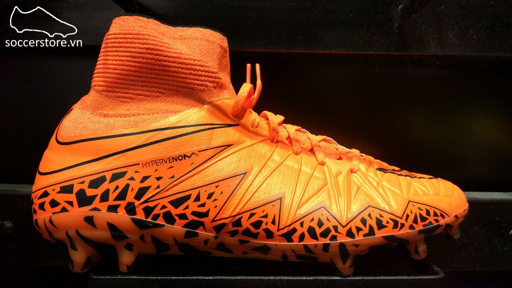 Nike Hypervenom Phantom II FG- Total Orange/ Bright Citrus/ Hyper Crimson/ Black