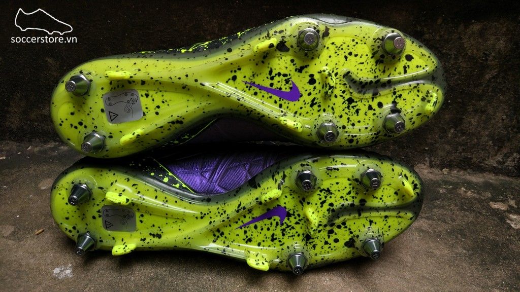 Nike Hypervenom Phantom II SG Pro- Hyper Grape/ Czarny/ Volt 747489-550