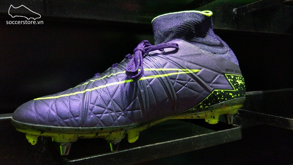 Nike Hypervenom Phantom II SG Pro- Hyper Grape/ Czarny/ Volt 747489-550