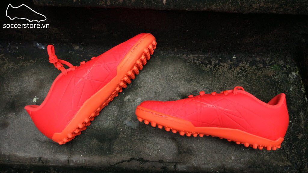 Nike Hypervenom Phelon II Kids TF- Bright Crimson/ Hyper Orange