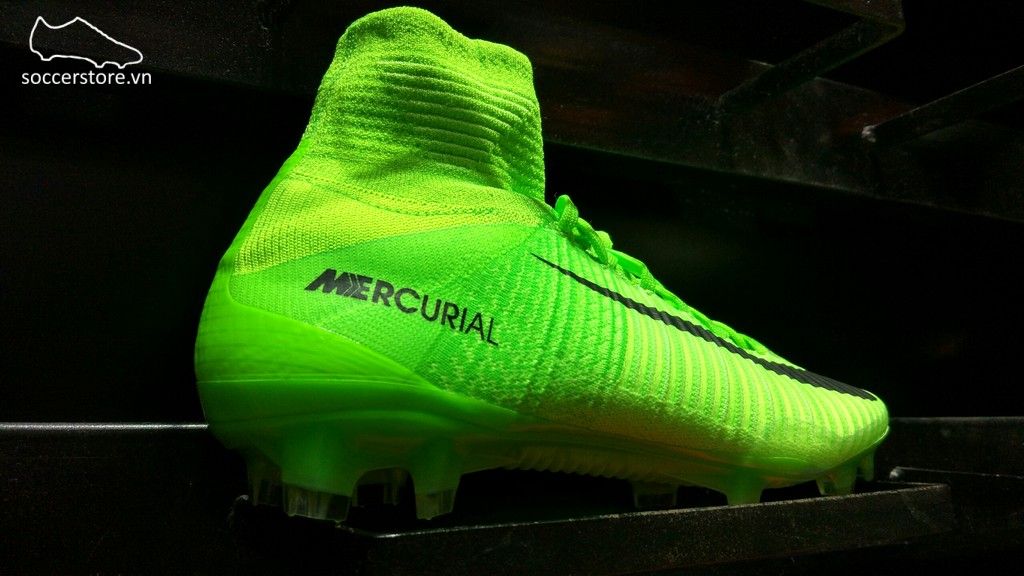 Nike Mercurial Superfly V FG- Electric Green/ Black/ Ghost Green 831940-305