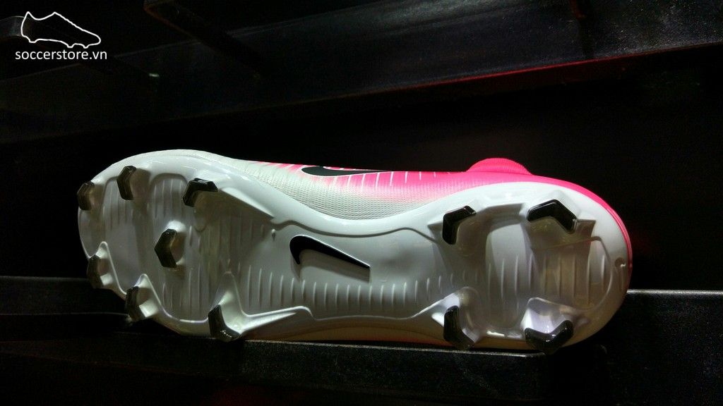 Nike Mercurial Superfly V Kids FG- Race Pink/ Black/ White 831943-601