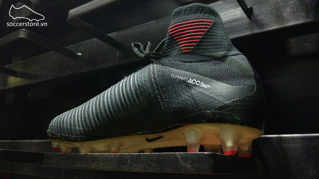 Nike Mercurial Superfly V AG-Pro - Black/ White/ University Red 831955-002