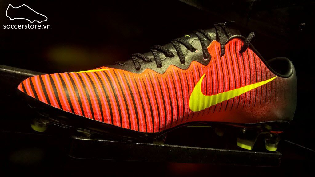 Nike Mercurial Vapor XI AG Pro- Total Crimson/ Volt/ Pink Blast 831957-870