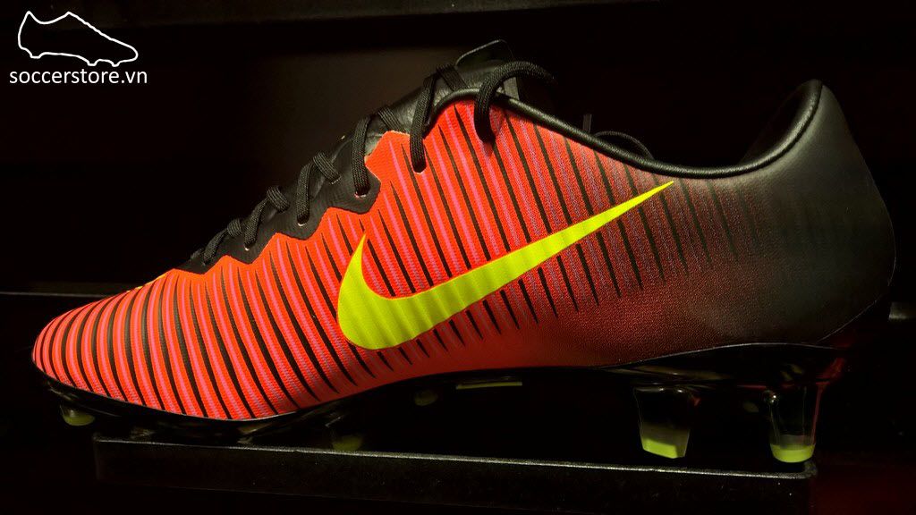 Nike Mercurial Vapor XI AG Pro- Total Crimson/ Volt/ Pink Blast 831957-870