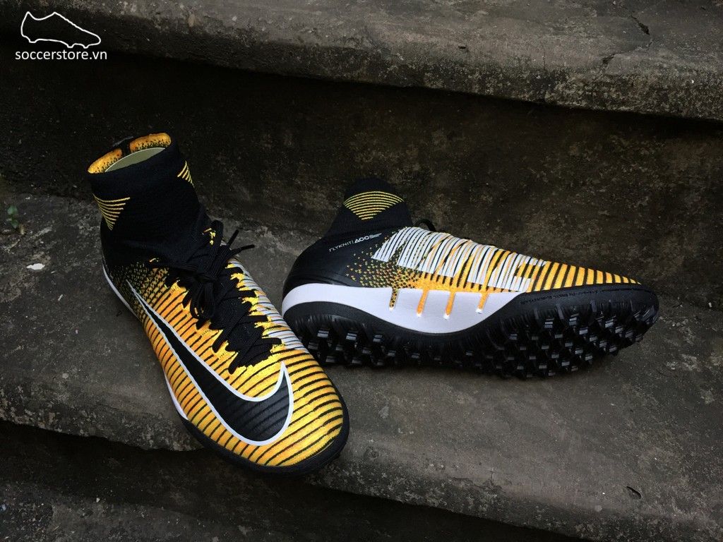Nike MercurialX Proximo II DF Kids TF- Laser Orange/ Black/ Volt 831972-801