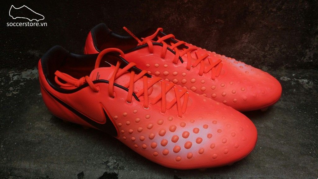 Nike Magista Opus II FG- Total Crimson/ Black/ University Red 843813-806