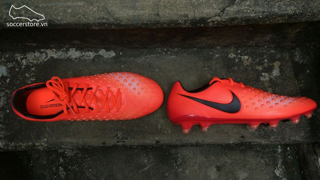 Nike Magista Opus II FG- Total Crimson/ Black/ University Red 843813-806