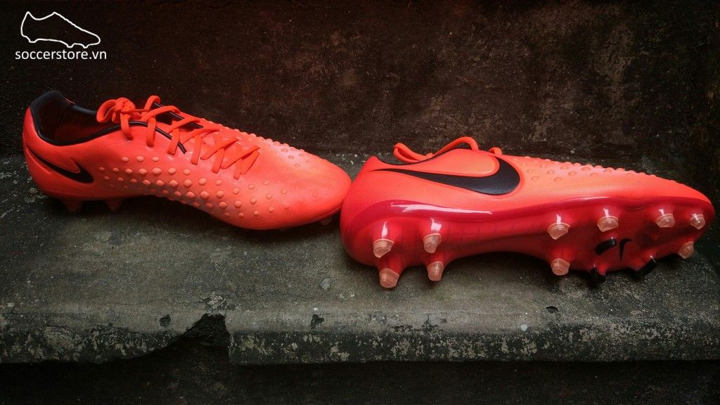 Nike Magista Opus II FG- Total Crimson/ Black/ University Red 843813-806