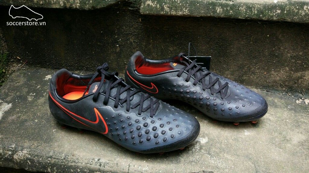 Nike Magista Opus II AG Pro- Black/ Total Crimson 843814-008