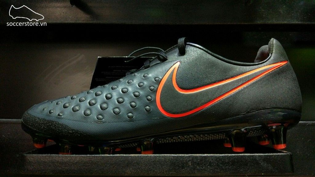 Nike Magista Opus II AG Pro- Black/ Total Crimson 843814-008