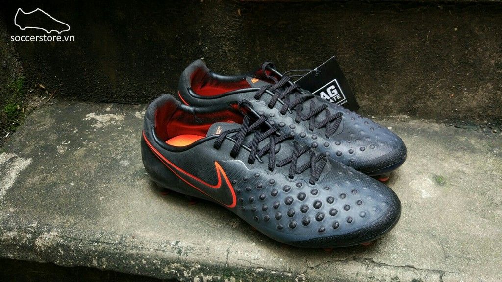Nike Magista Opus II AG Pro- Black/ Total Crimson 843814-008