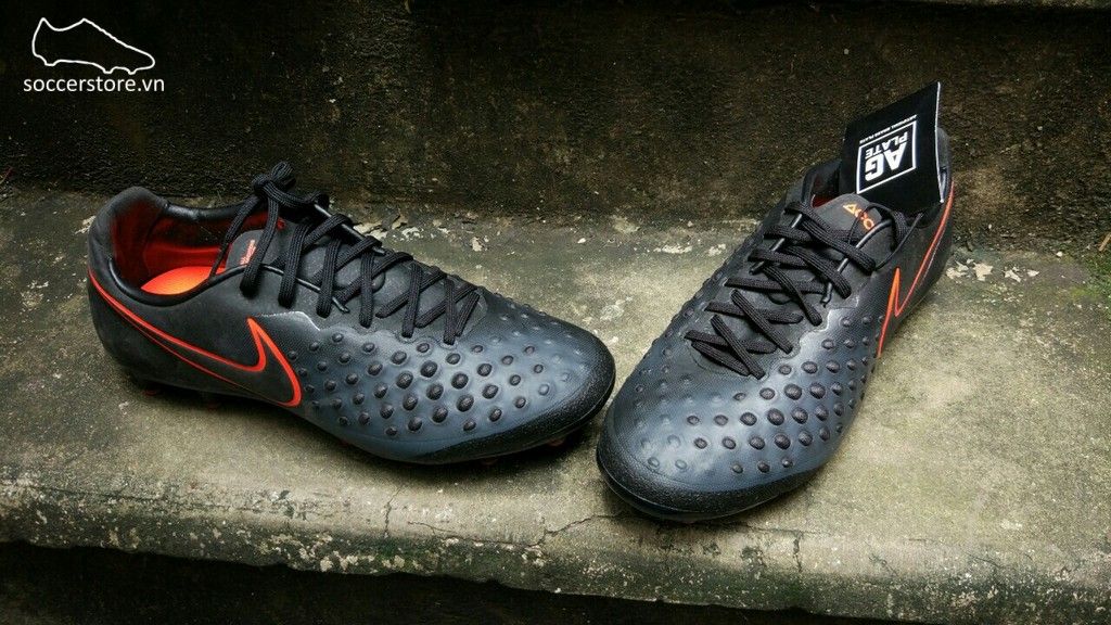 Nike Magista Opus II AG Pro- Black/ Total Crimson 843814-008