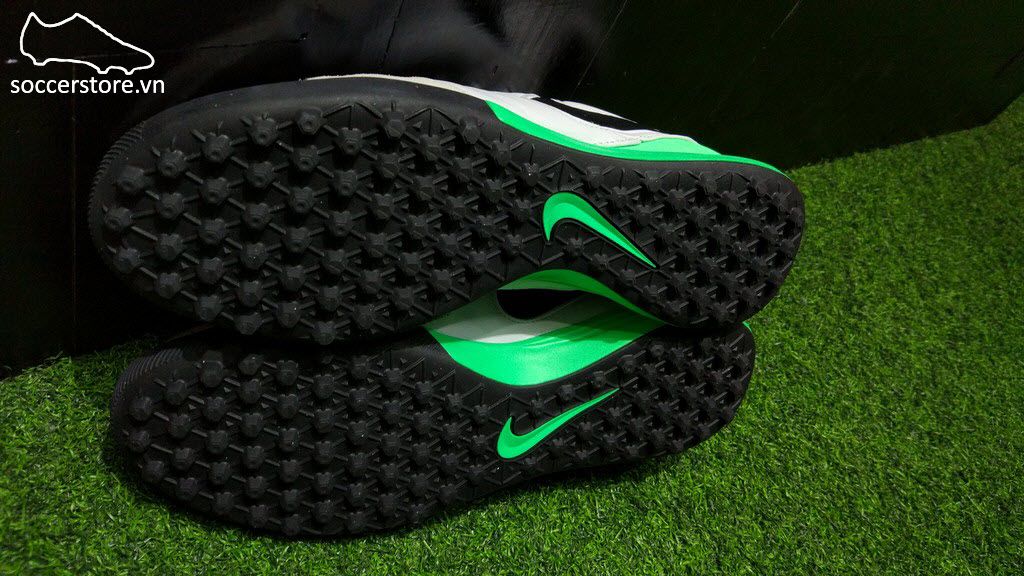 Nike TiempoX Proximo II TF - Pure Platinum/ Black/ Electro Green