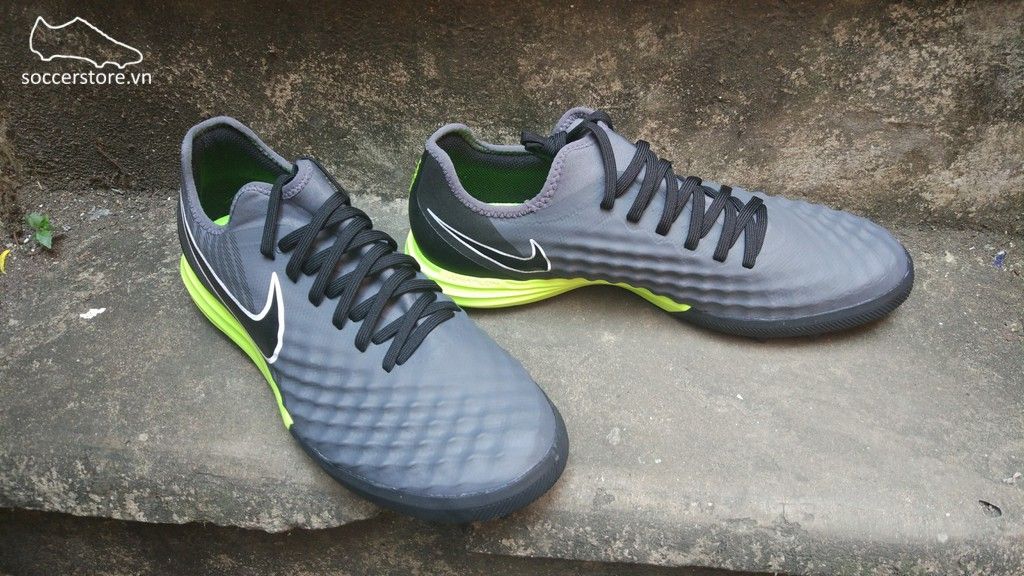 Nike MagistaX Finale II TF-Dark Grey/ Black/ Volt 844446-001