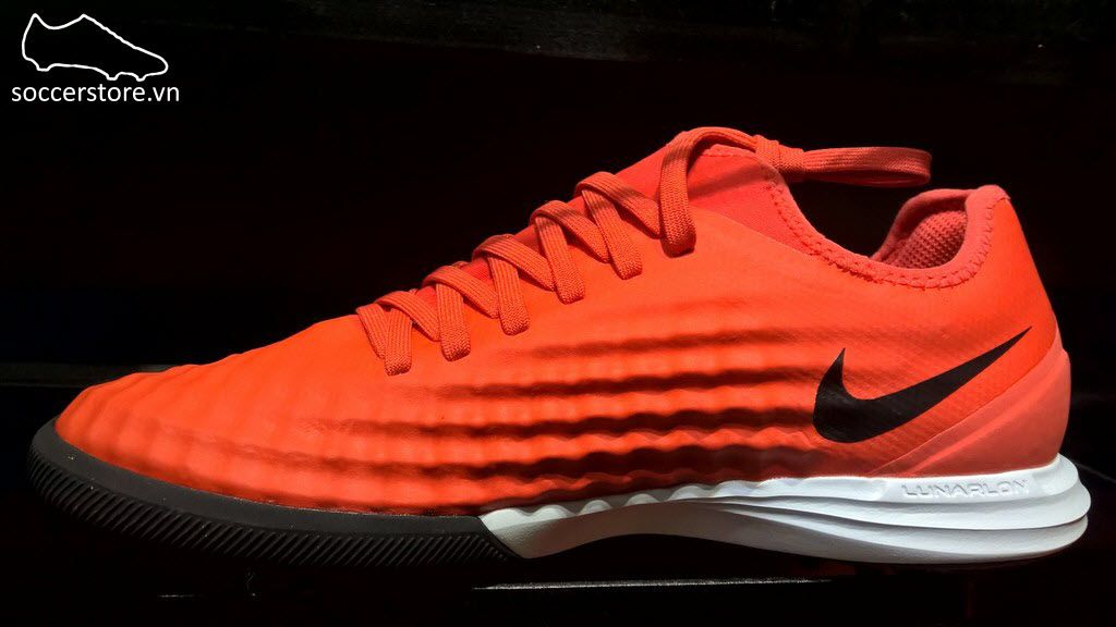 Nike MagistaX Finale II TF- Max Orange/ Black/ Total Crimson 844446-808