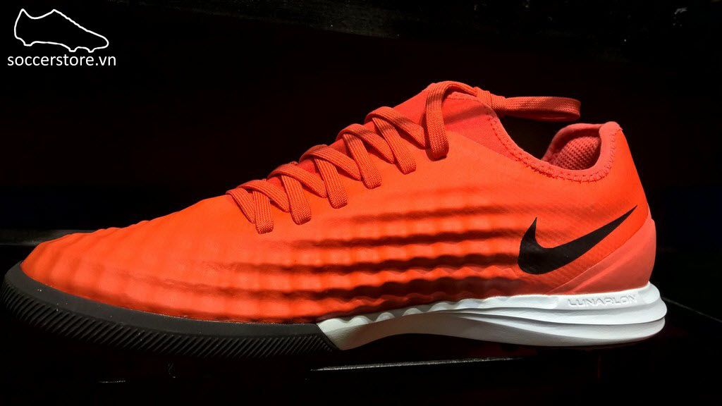 Nike MagistaX Finale II TF- Max Orange/ Black/ Total Crimson 844446-808