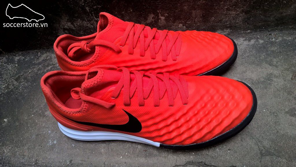 Nike MagistaX Finale II TF- Max Orange/ Black/ Total Crimson 844446-808