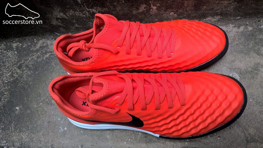 Nike MagistaX Finale II TF- Max Orange/ Black/ Total Crimson 844446-808