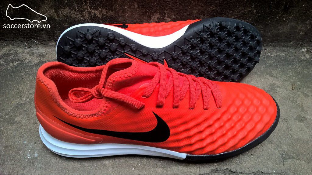 Nike MagistaX Finale II TF- Max Orange/ Black/ Total Crimson 844446-808
