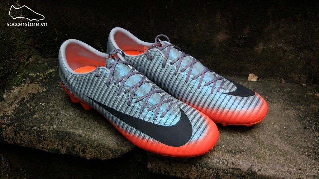 Nike Mercurial Victory VI CR7 FG- Cool Grey/ Metallic Hematite/ Wolf Grey 852528-001