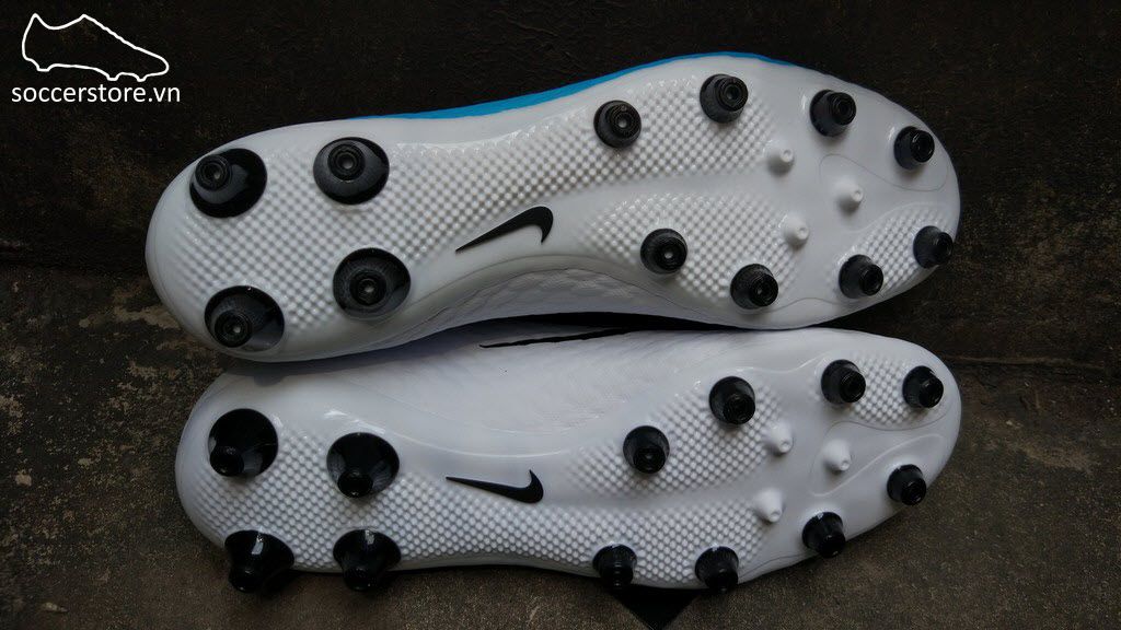 Nike Hypervenom Phelon III AG Pro- White/ Black/ Photo Blue