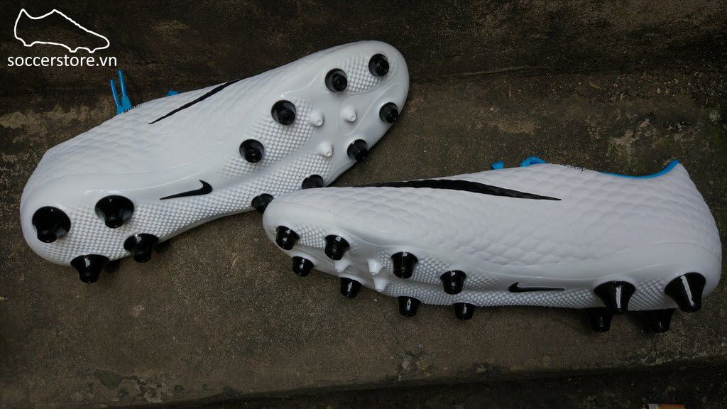Nike Hypervenom Phelon III AG Pro- White/ Black/ Photo Blue