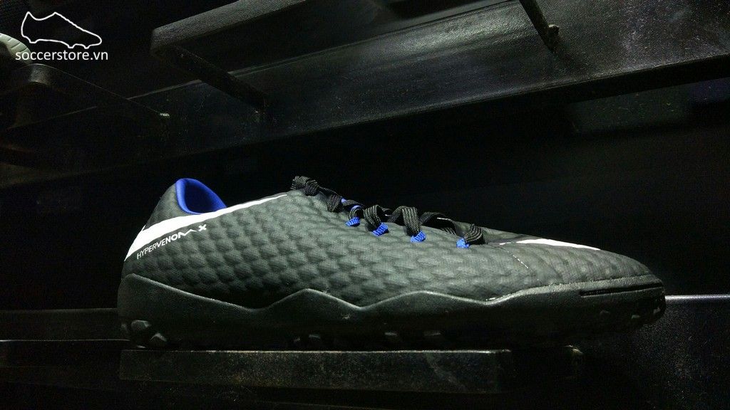 Nike Hypervenom Phelon III TF- Black/ White/ Royal 852562-002