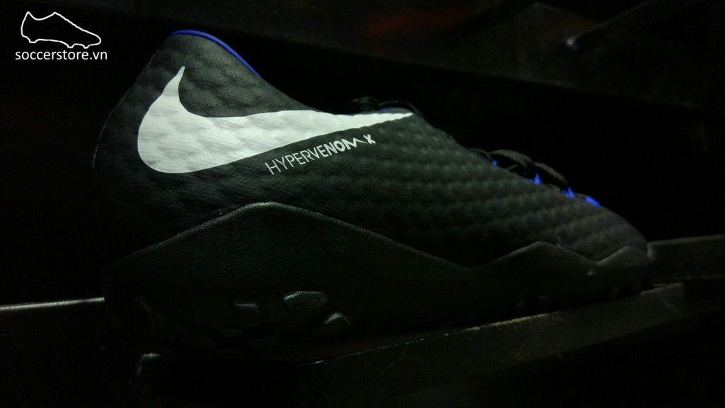 Nike Hypervenom Phelon III TF- Black/ White/ Royal 852562-002