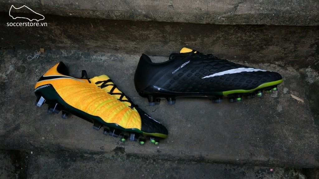Nike Hypervenom Phantom III FG- Black/ White/ Laser Orange 852567-801