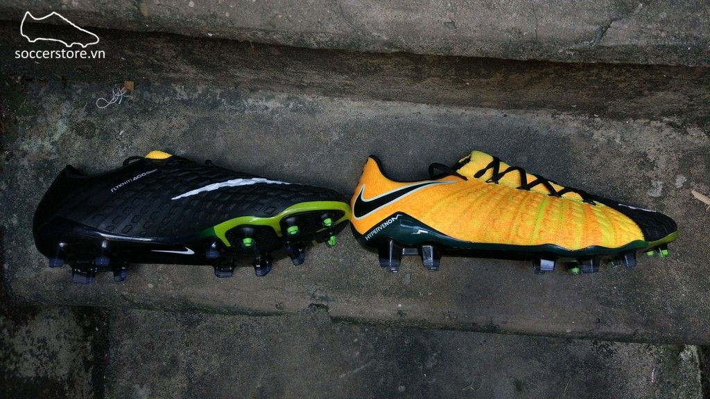 Nike Hypervenom Phantom III FG- Black/ White/ Laser Orange 852567-801