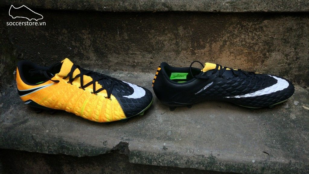 Nike Hypervenom Phantom III FG- Black/ White/ Laser Orange 852567-801