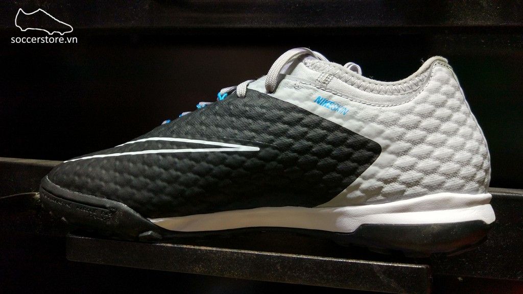 Nike HypervenomX Finale II TF- Wolf Grey/ Black/ Cholorine Blue 852573-004