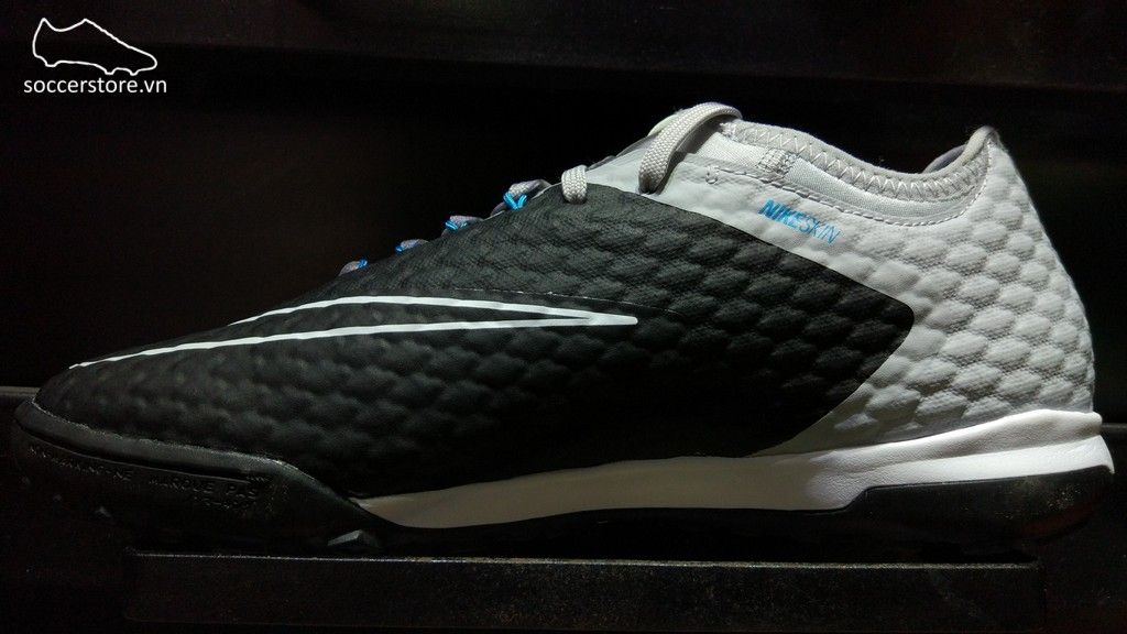 Nike HypervenomX Finale II TF- Wolf Grey/ Black/ Cholorine Blue 852573-004