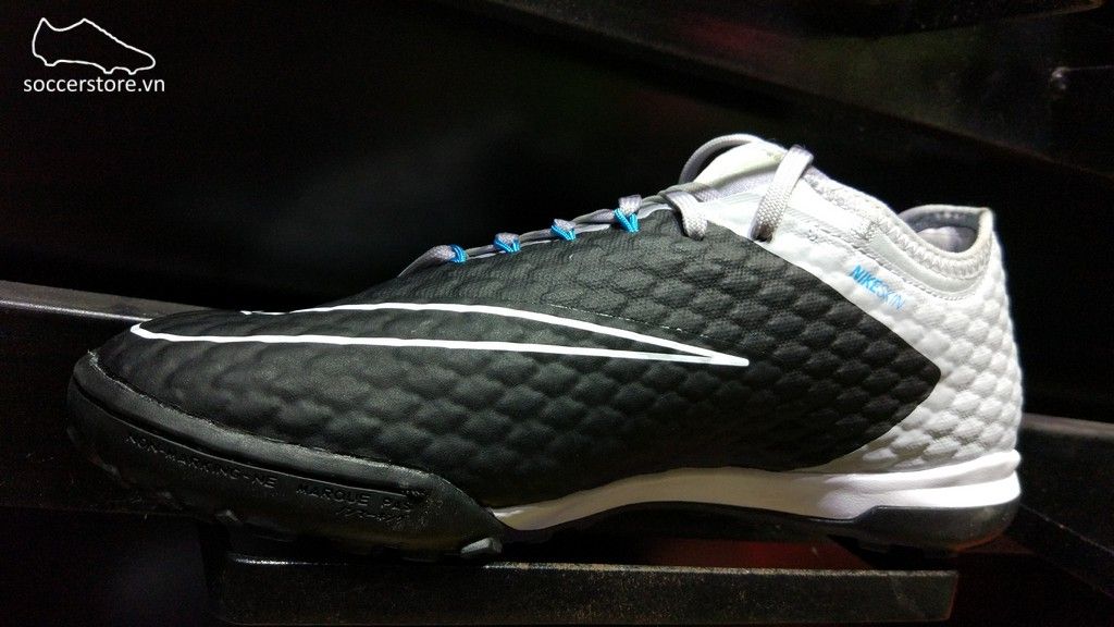 Nike HypervenomX Finale II TF- Wolf Grey/ Black/ Cholorine Blue 852573-004