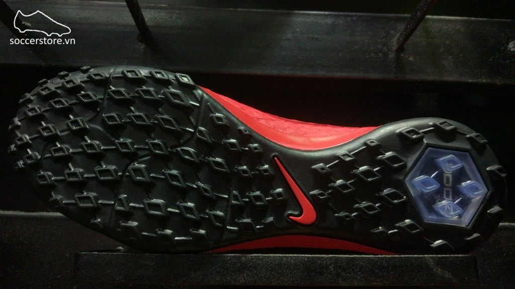 Nike HypervenomX Finale II TF- University Red/ Black/ Bright Crimson 852573-616