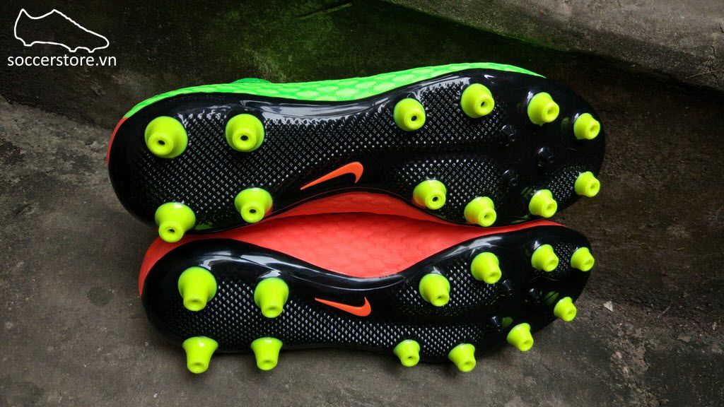 Nike Hypervenom Phatal III DF AG Pro- Electric Green/ Black/ Hyper Orange