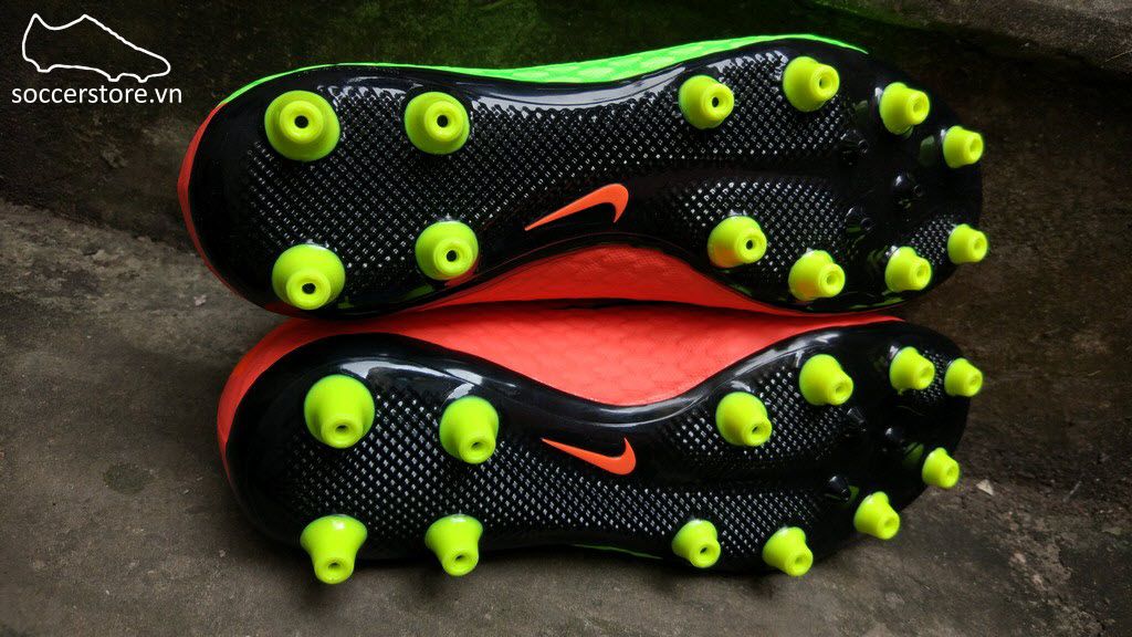 Nike Hypervenom Phatal III DF AG Pro- Electric Green/ Black/ Hyper Orange