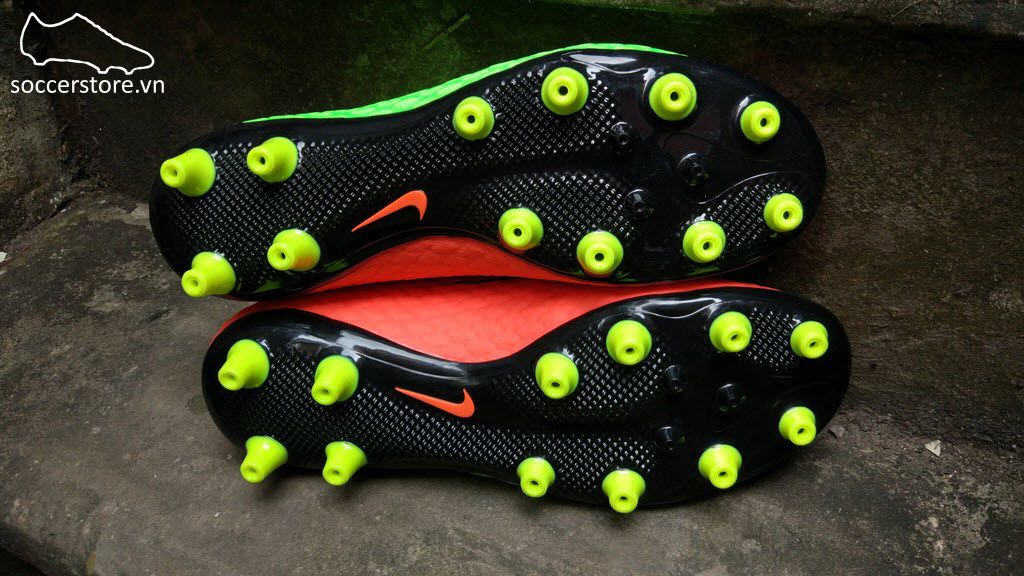 Nike Hypervenom Phatal III DF AG Pro- Electric Green/ Black/ Hyper Orange
