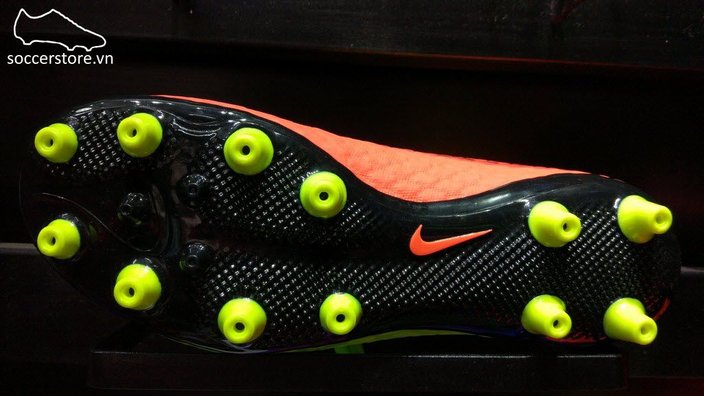 Nike Hypervenom Phatal III DF AG Pro- Electric Green/ Black/ Hyper Orange