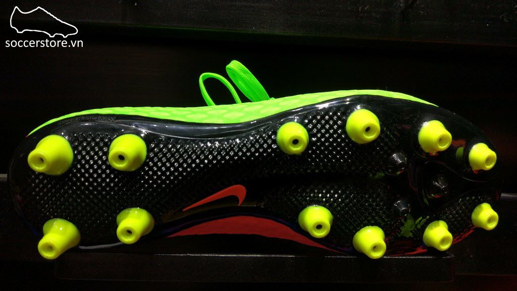 Nike Hypervenom Phatal III DF AG Pro- Electric Green/ Black/ Hyper Orange