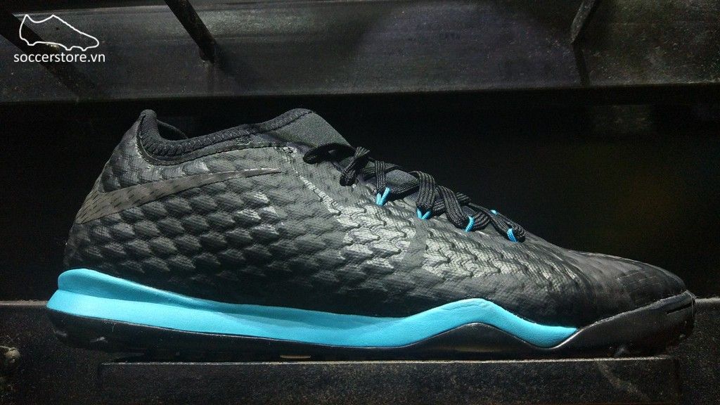 Nike HypervenomX Finale II SE TF- Black/ Gamma Blue 897721-004