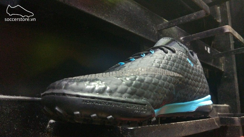 Nike HypervenomX Finale II SE TF- Black/ Gamma Blue 897721-004