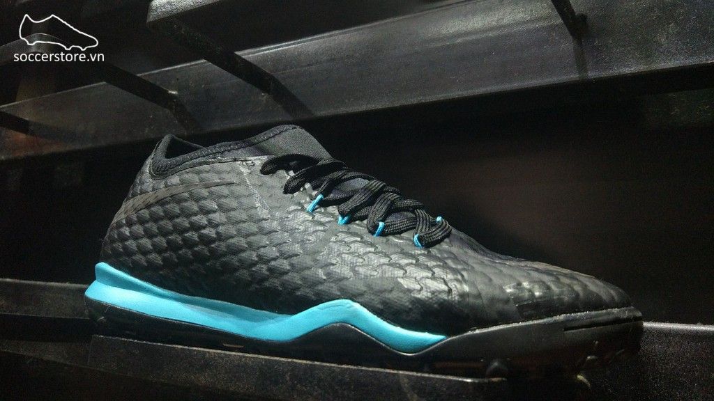 Nike HypervenomX Finale II SE TF- Black/ Gamma Blue 897721-004