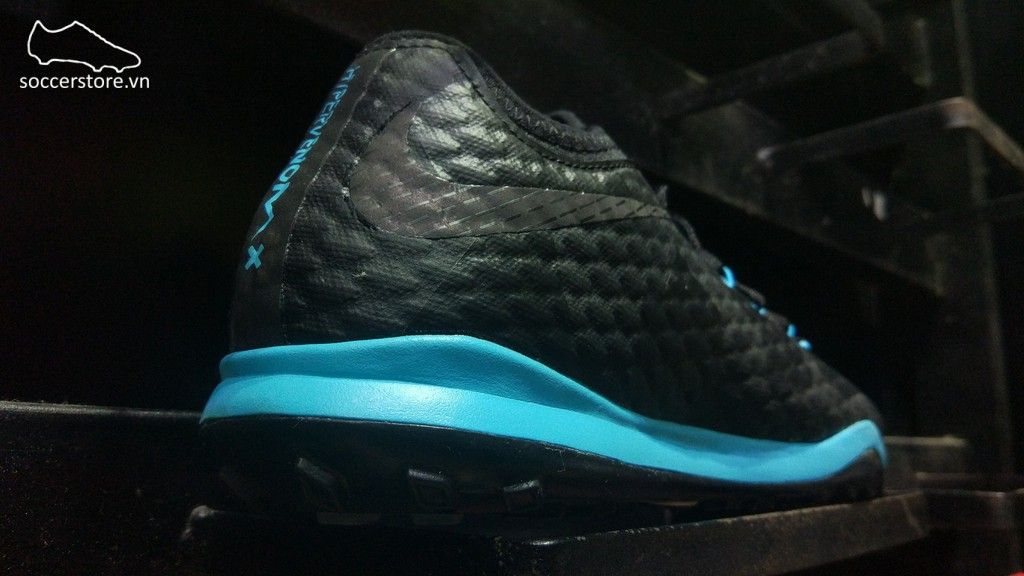 Nike HypervenomX Finale II SE TF- Black/ Gamma Blue 897721-004