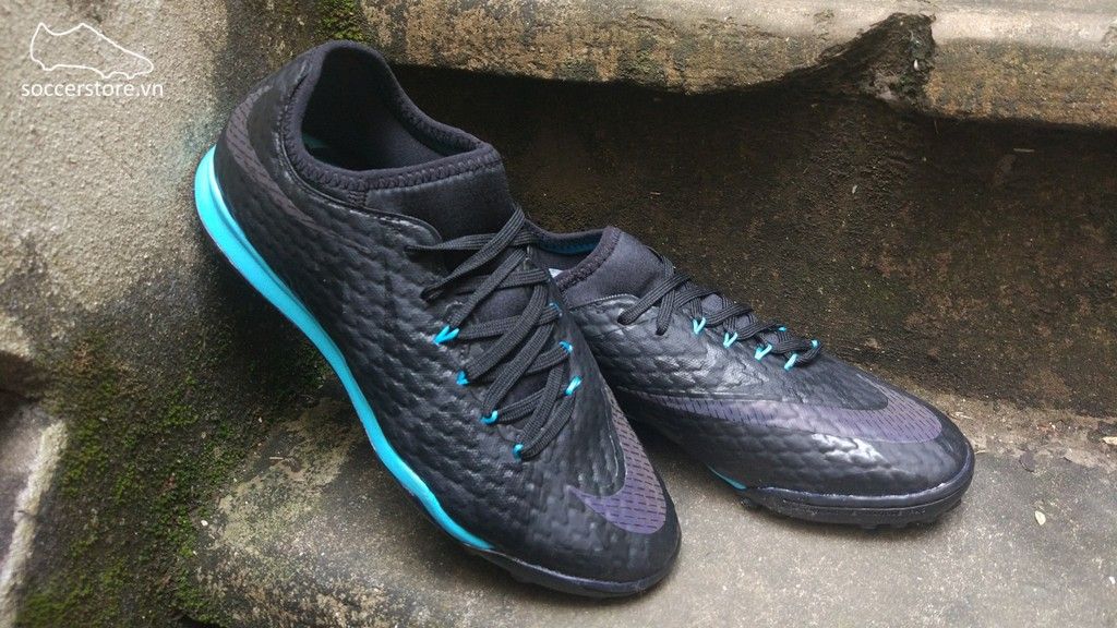 Nike HypervenomX Finale II SE TF- Black/ Gamma Blue 897721-004